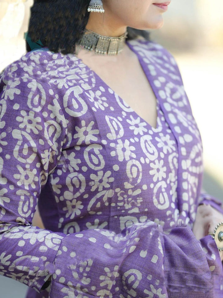 KALINI Women Floral Printed Kurta with Trousers & Dupatta