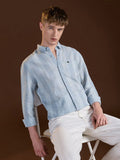 THE BEAR HOUSE Men Slim Fit Opaque Striped Casual Shirt