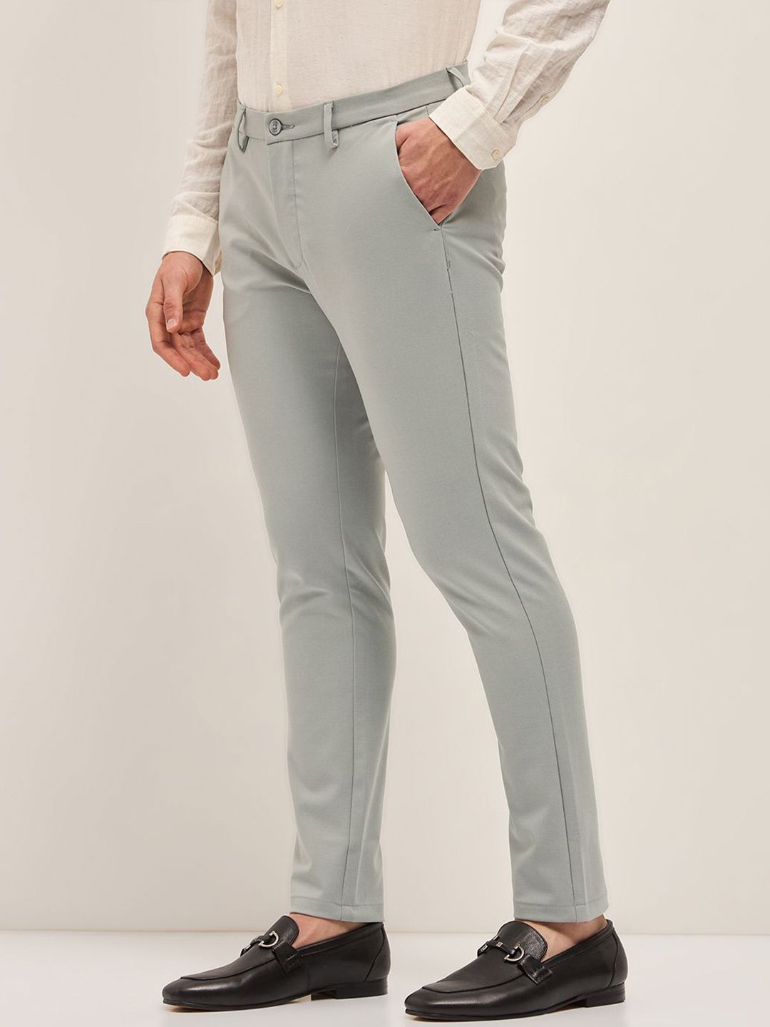 THE BEAR HOUSE Men Slim Fit Trousers