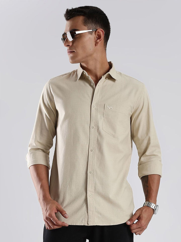 Baju Kasual Kapas Spread Collar Standard ADRO