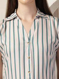 Style Quotient Women Smart Opaque Striped Formal Shirt