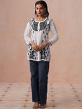 House of Chikankari Women Embroidered Chikankari Kurta