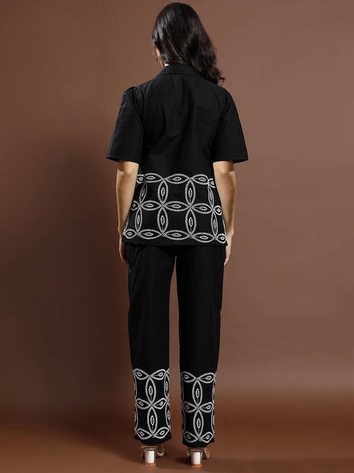 Athena Schiffli Reka Bentuk Self & Cotton Cotton Pure