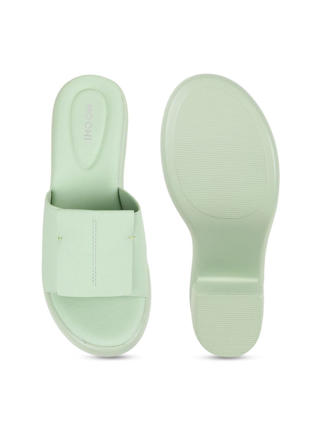 Mochi Women Wedge Mules