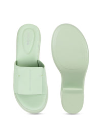 Mochi Women Wedge Mules