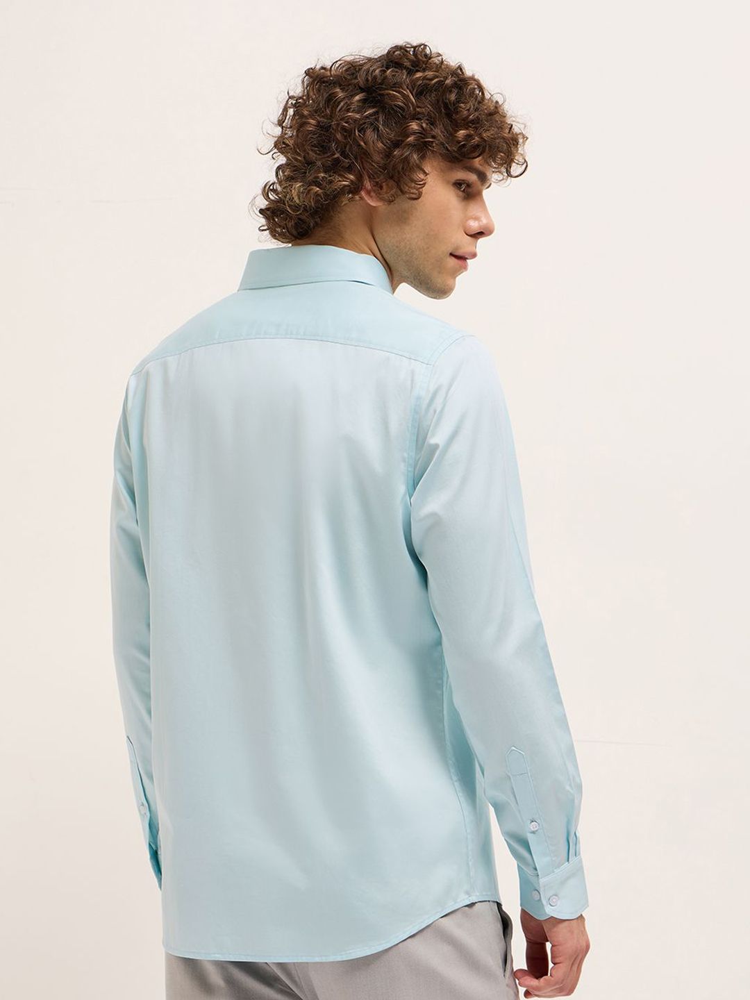 THE BEAR HOUSE Men Tailored Fit Opaque Formal Shirt