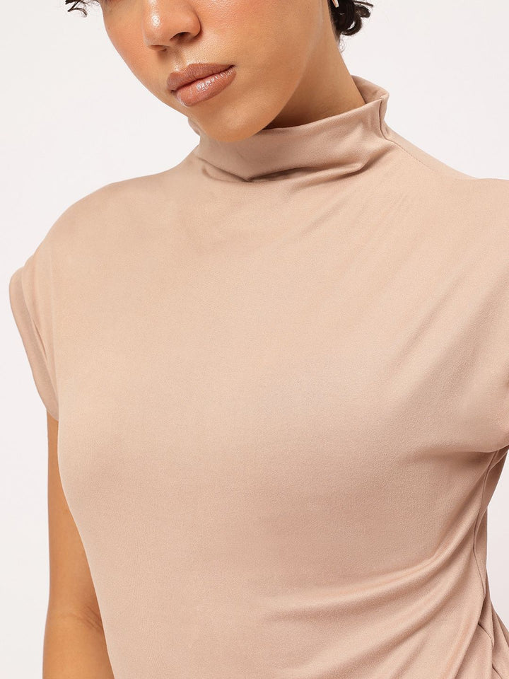 DressBerry Sleeve-O-Dramatic High Neck Top