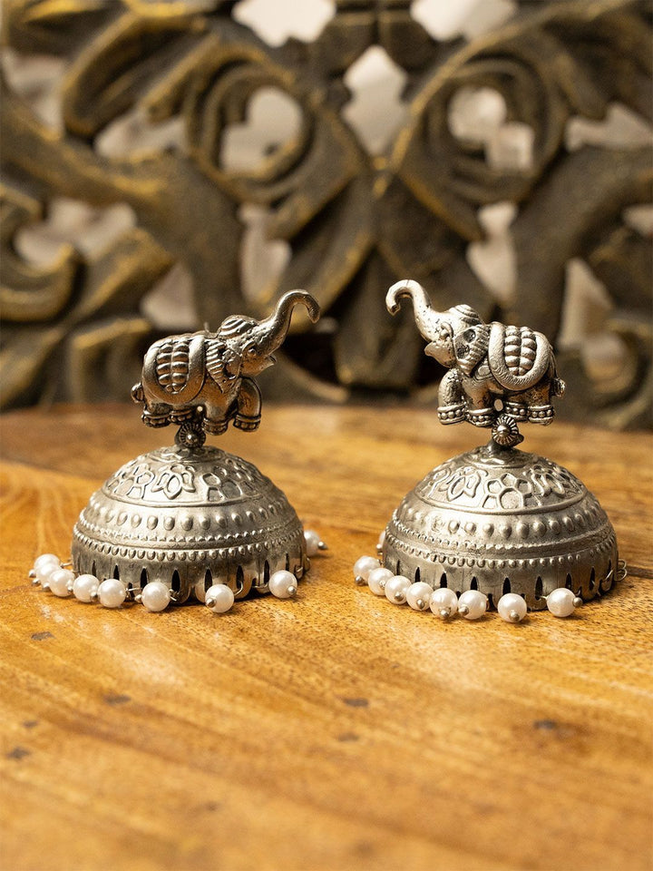 PANASH Contemporary Jhumkas Earrings