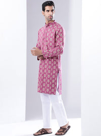 Anouk Men Ethnic Motifs Printed Regular Kurta with Pyjamas