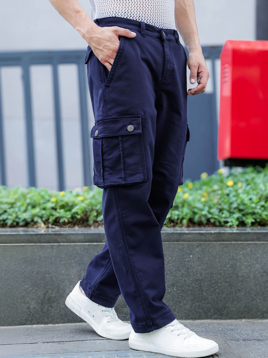 Eszett Men Cargos Trousers