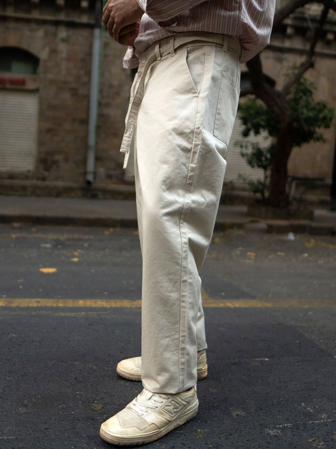 Powerlook Men Regular Fit Cotton Chinos Pants