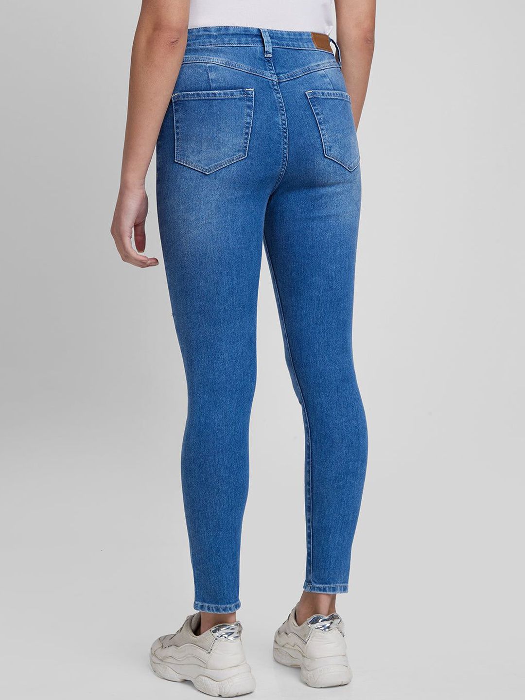 SPYKAR Women Super Skinny Fit High-Rise Stretchable Jeans