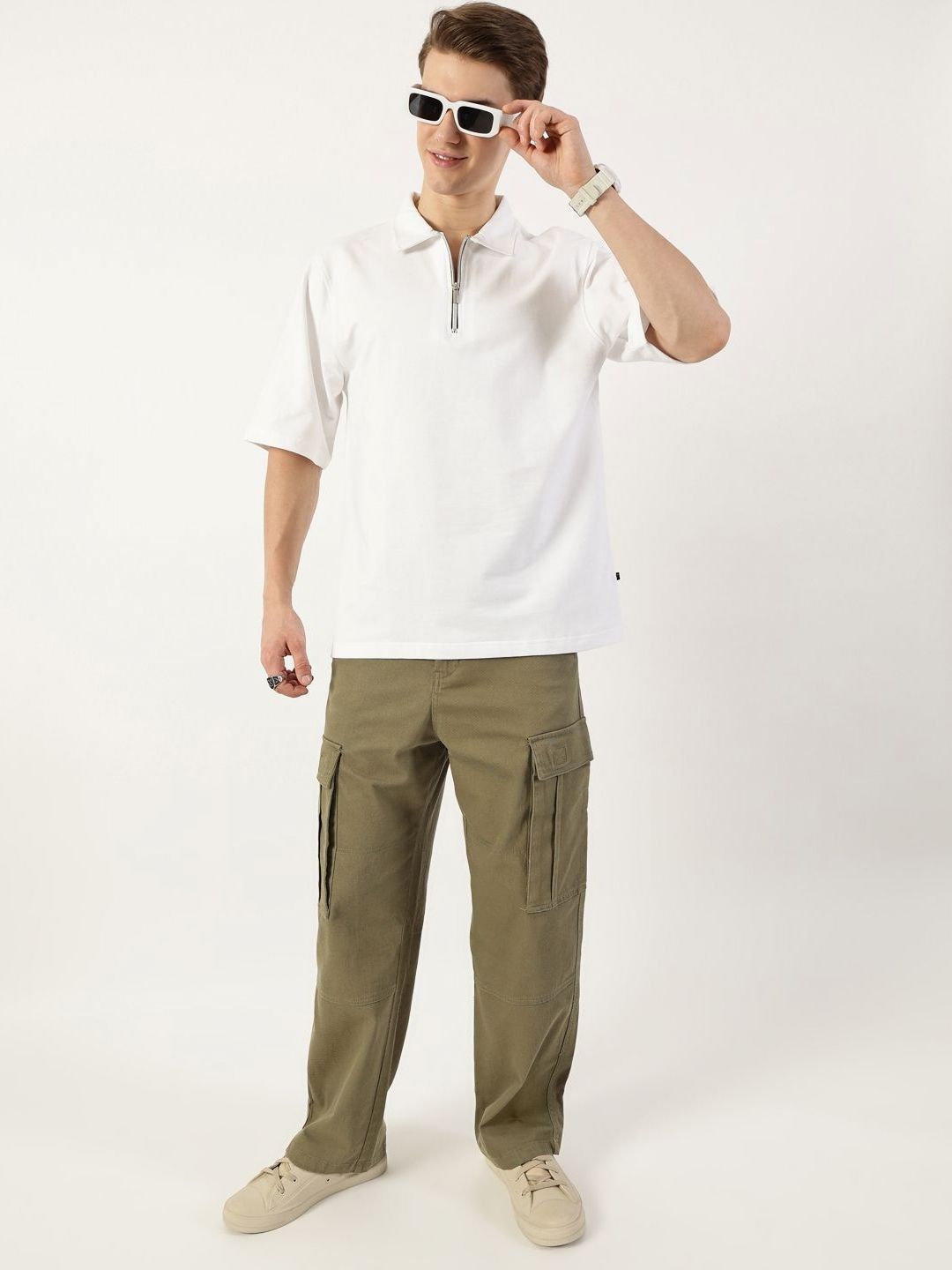 Thomas Scott Men Polo Collar Bio Finish T-shirt