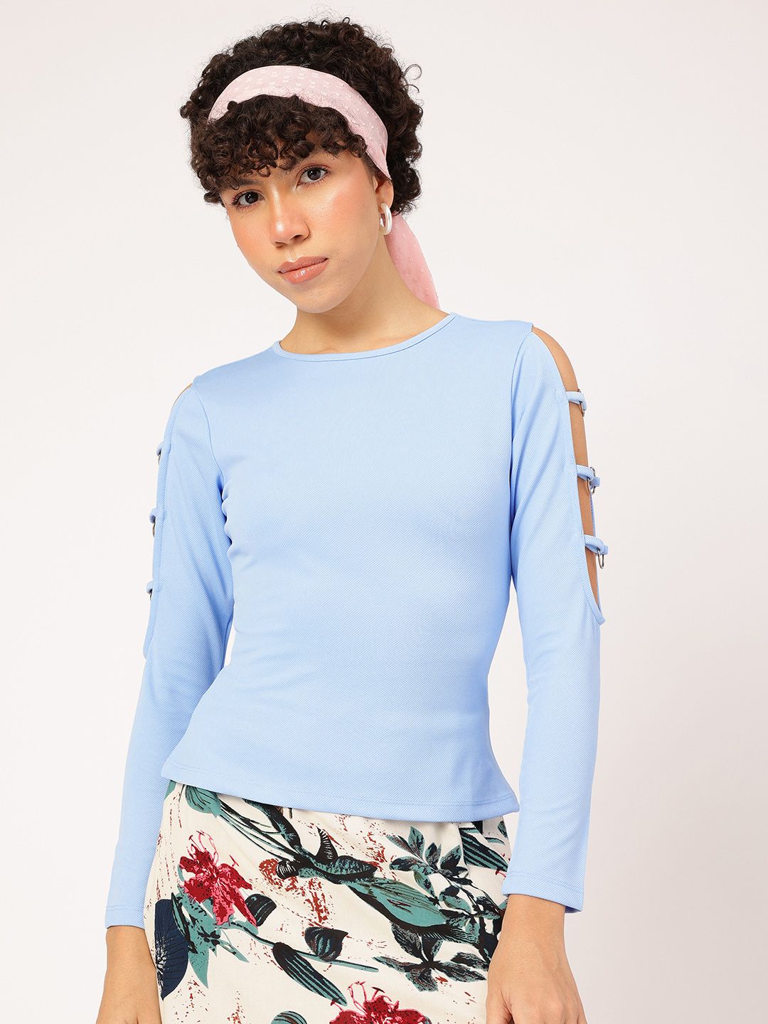 DressBerry Cut-Out Drama Fitted Top