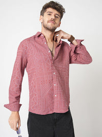 VASTRADO Men Classic Slim Fit Casual Shirt