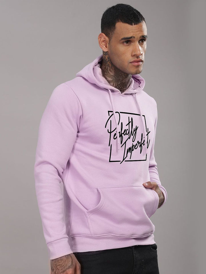 ADRO Men Printed Hooded Sweatshirt Lengan Panjang