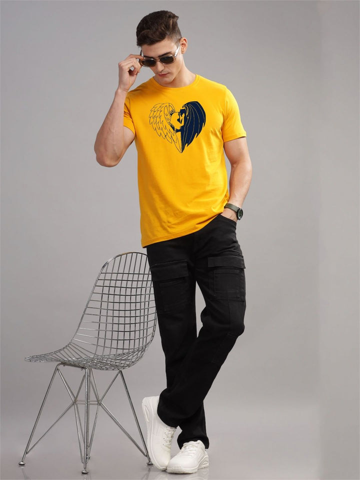 ADRO Men Printed T-shirt