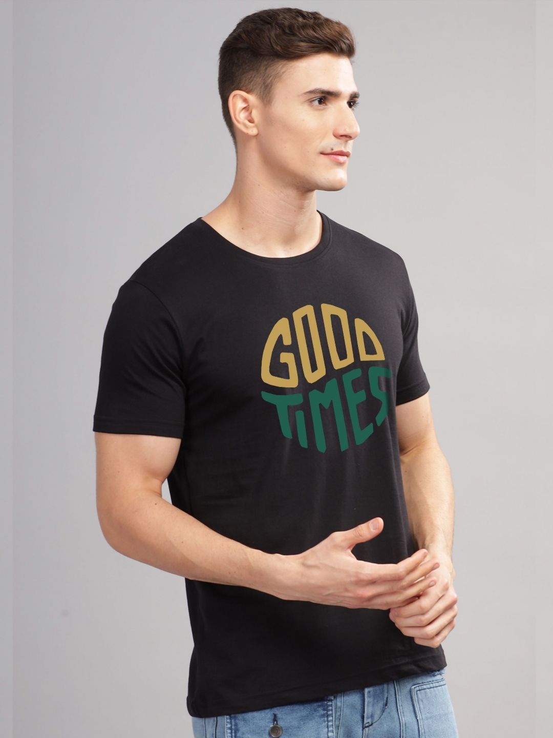 ADRO Men Printed T-shirt