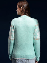 Tokyo Talkies Women Printed Pullover Sweater
