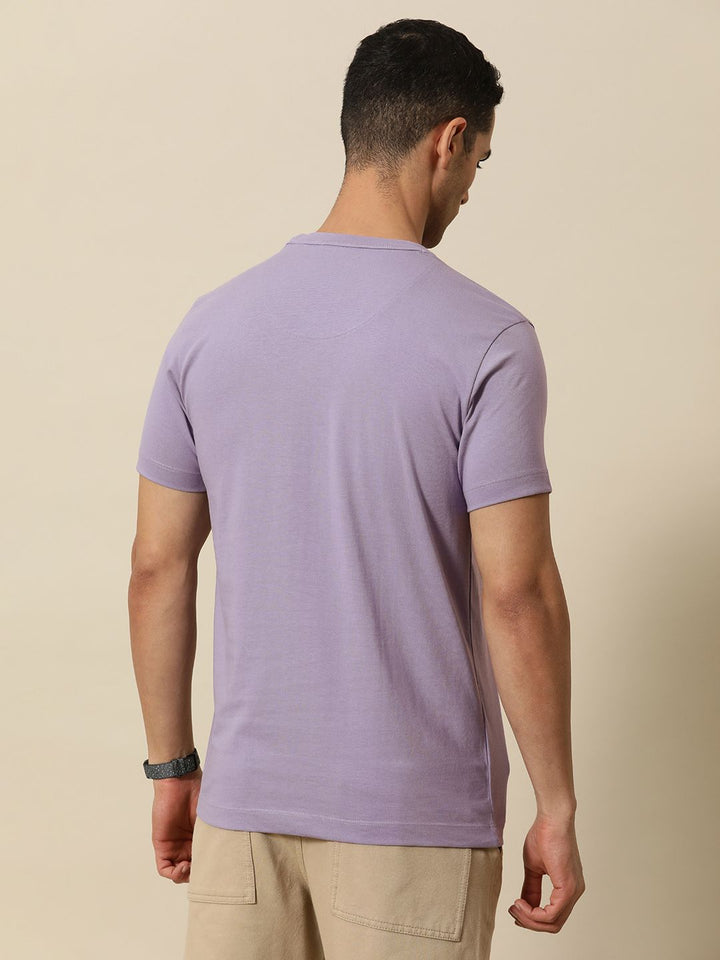 Mr Bowerbird Round Neck Tailored Fit T-shirt With a Notebook