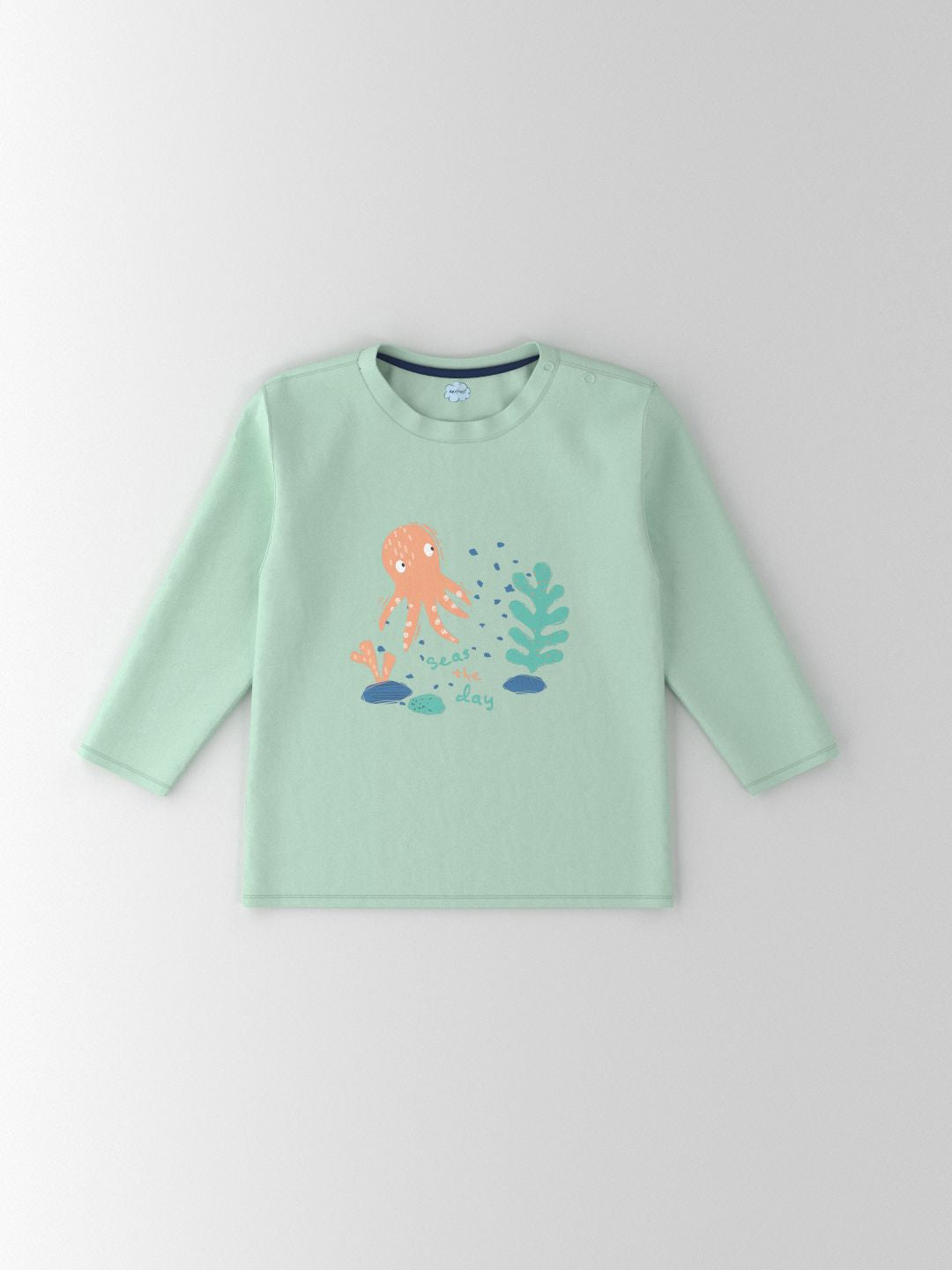 Nauti Nati Boys Printed Pure Cotton Sweatshirt With Joggers