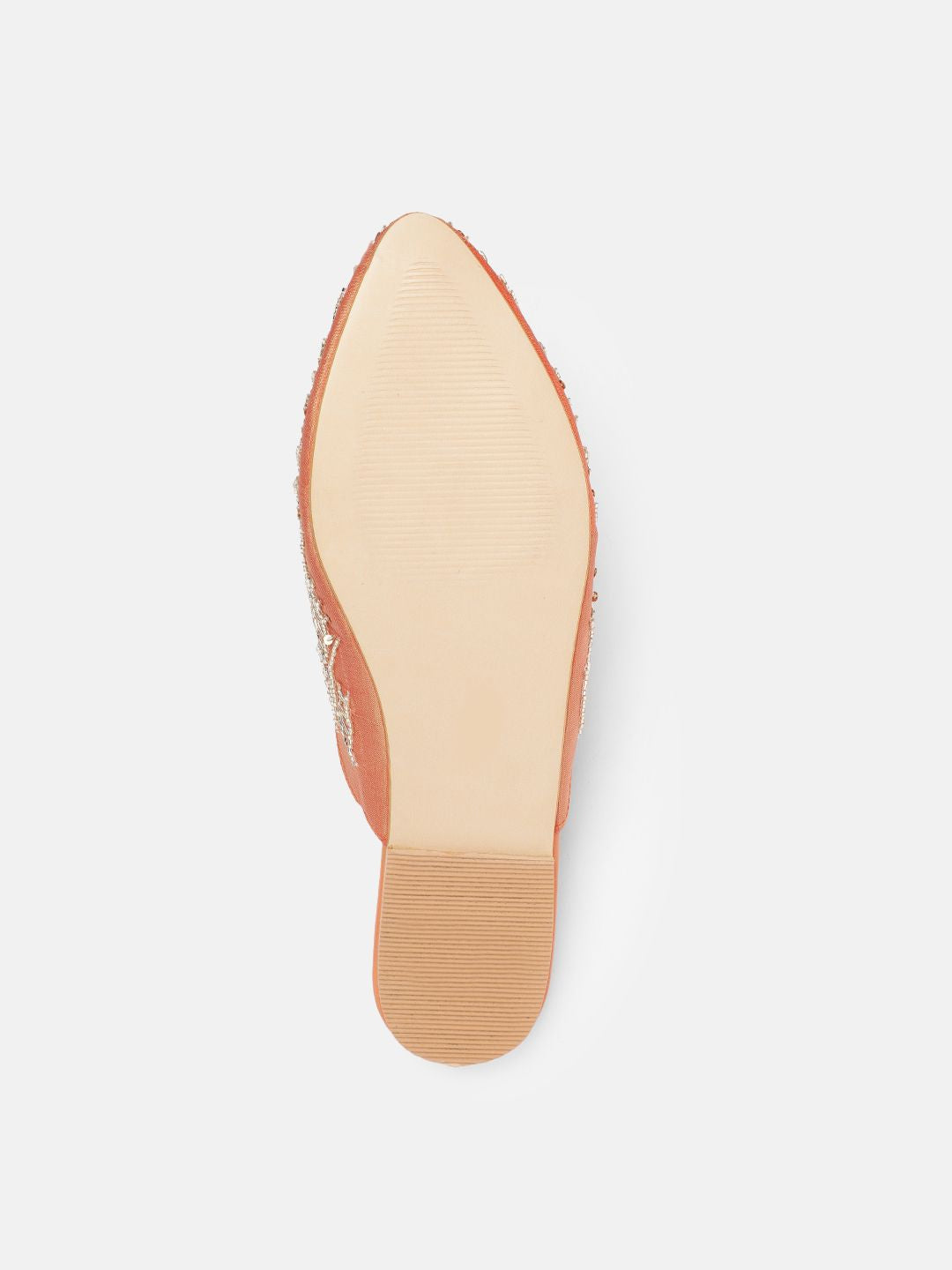 House of Pataudi Embellished Ethnic Mules