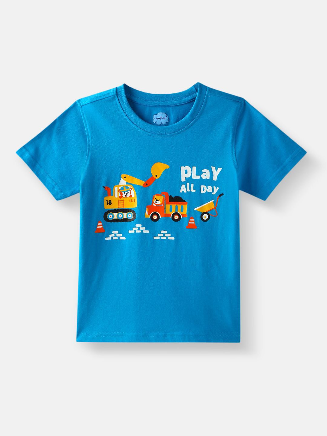 Nauti Nati Boys 2 Printed Bio Finish T-shirt