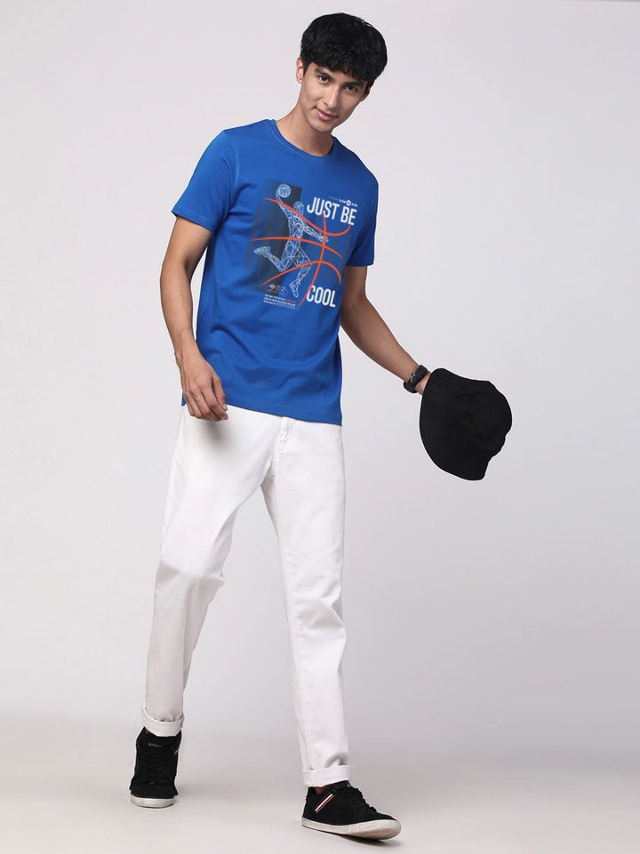 ADRO Men Printed T-shirt