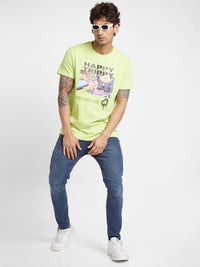 Being Human Typography Printed Casual T-shirt