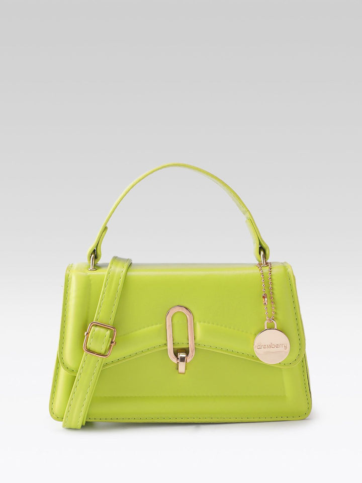 DressBerry Miniature Satchel Comes With a Detachable Sling Strap