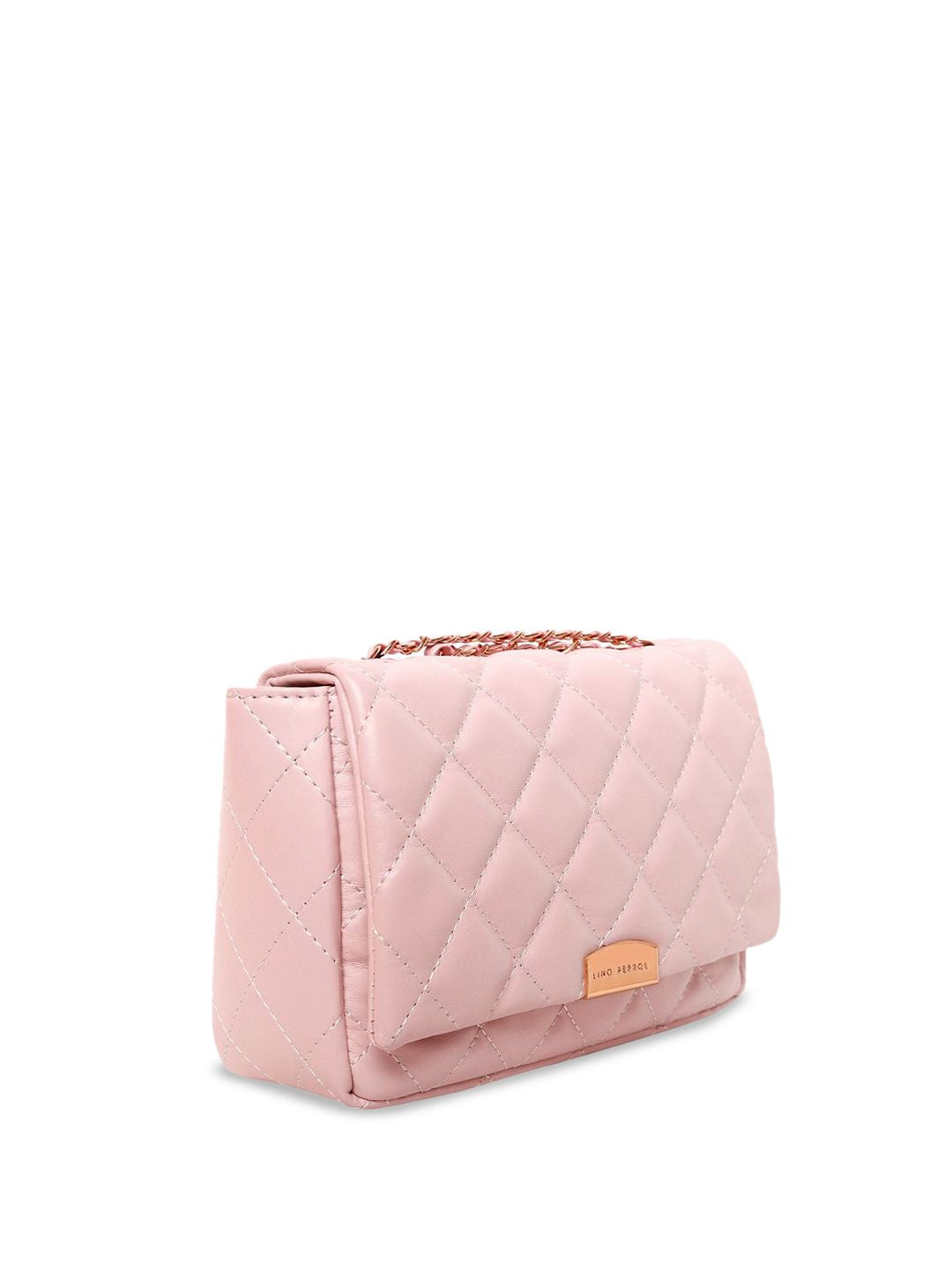 Lino Perros Structured Sling Bag with Bow Detail