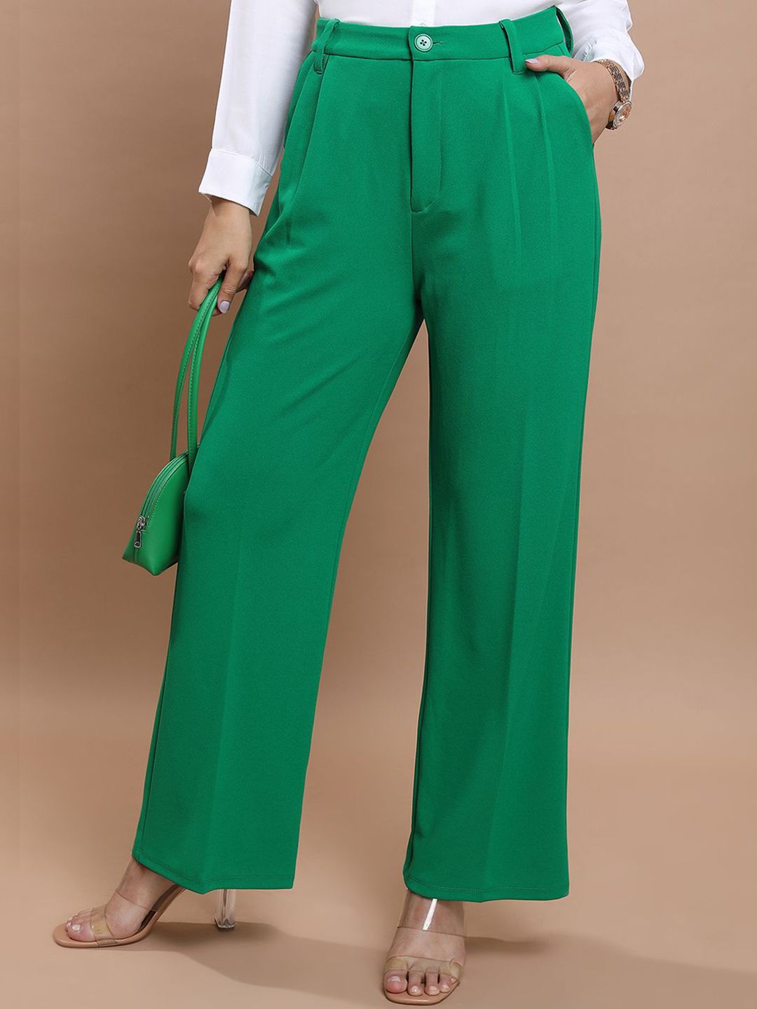 Tokyo Talkies Women Parallel Trousers
