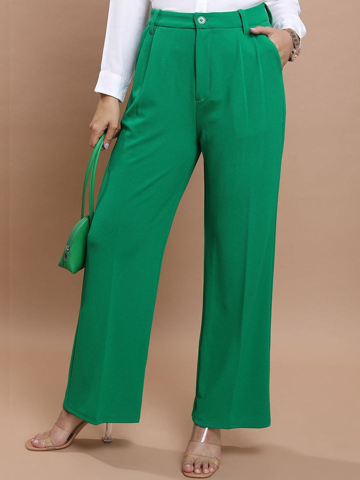 Tokyo Talkies Women Parallel Trousers