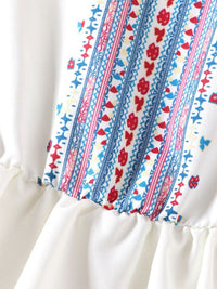 YK Girls A-Line Midi Dress