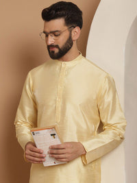 Anouk Regular Dupion Silk Kurta With Churidar