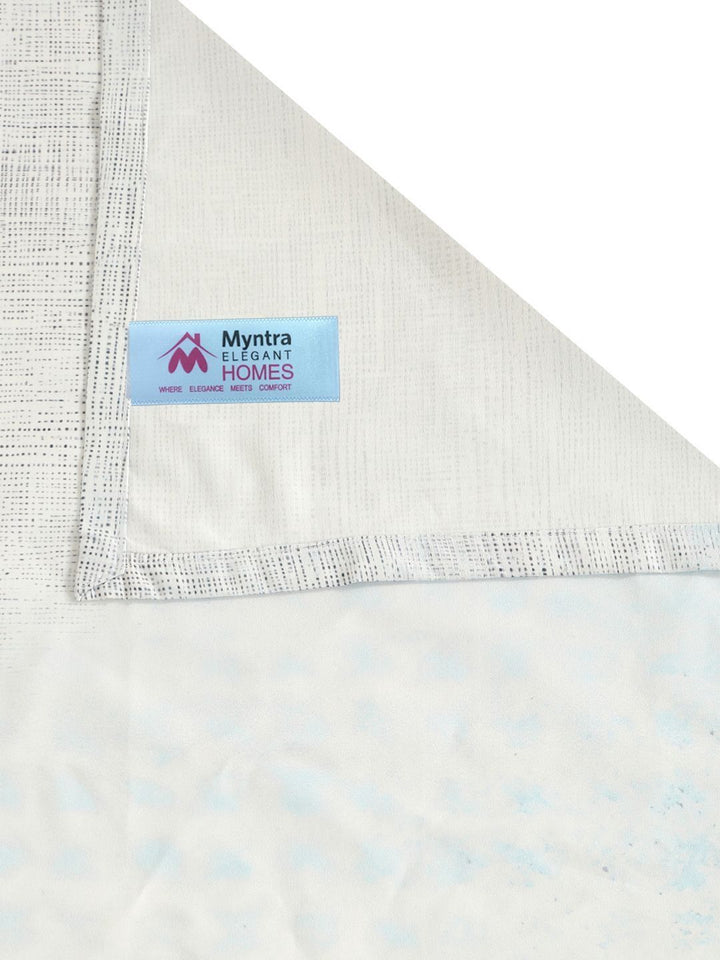 Myntra Elegant Homes Blue Floral 300 TC Cadar Katil King dengan 2 Sarung Bantal