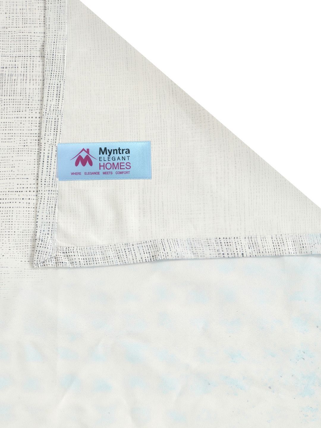 Myntra Elegant Homes Blue Floral 300 TC Cadar Katil King dengan 2 Sarung Bantal