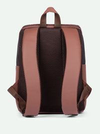 ZOUK Unisex Geometric Printed Backpack