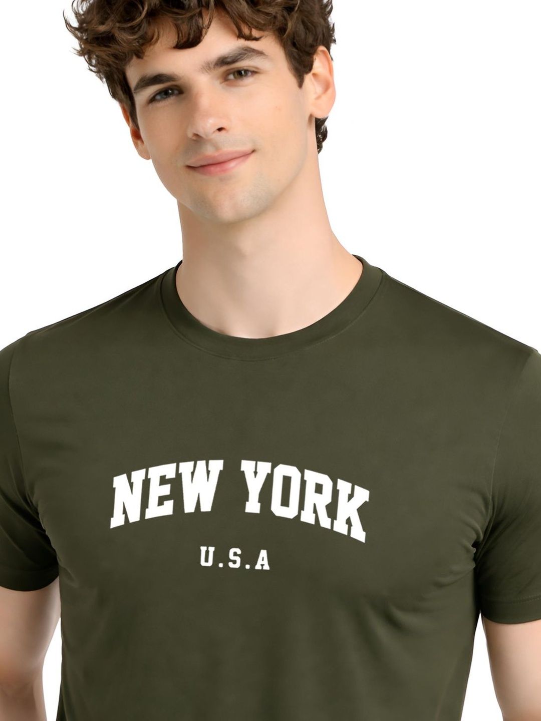 ADRO Men Typography Printed T-shirt