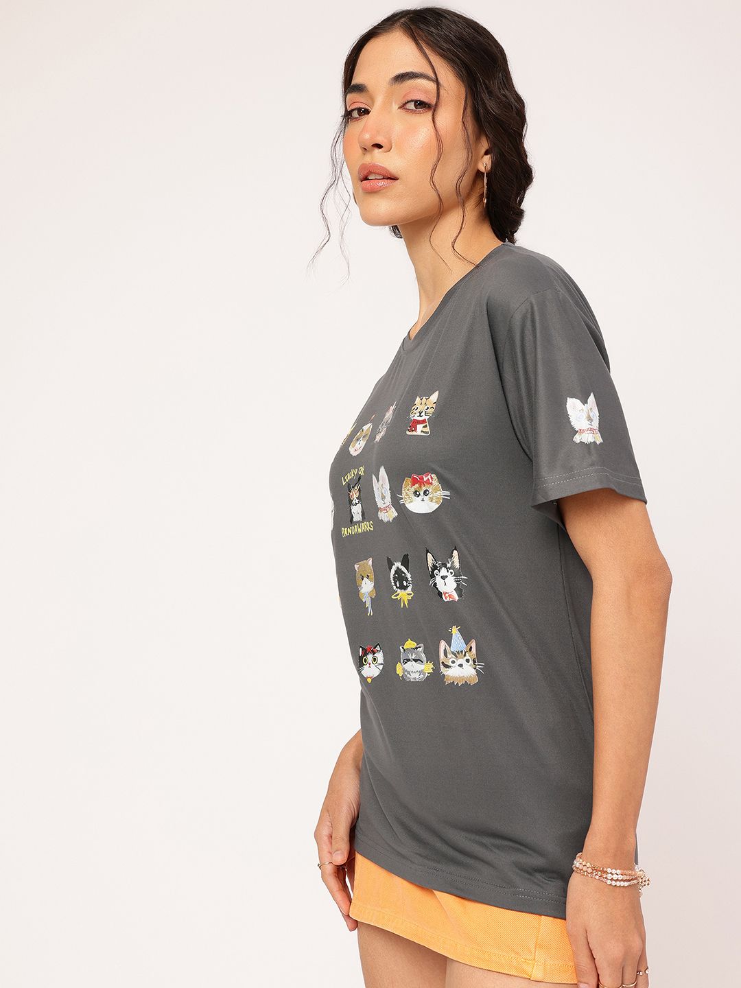 DressBerry Bold Babe Basics Printed Tee