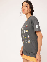 DressBerry Bold Babe Basics Printed Tee