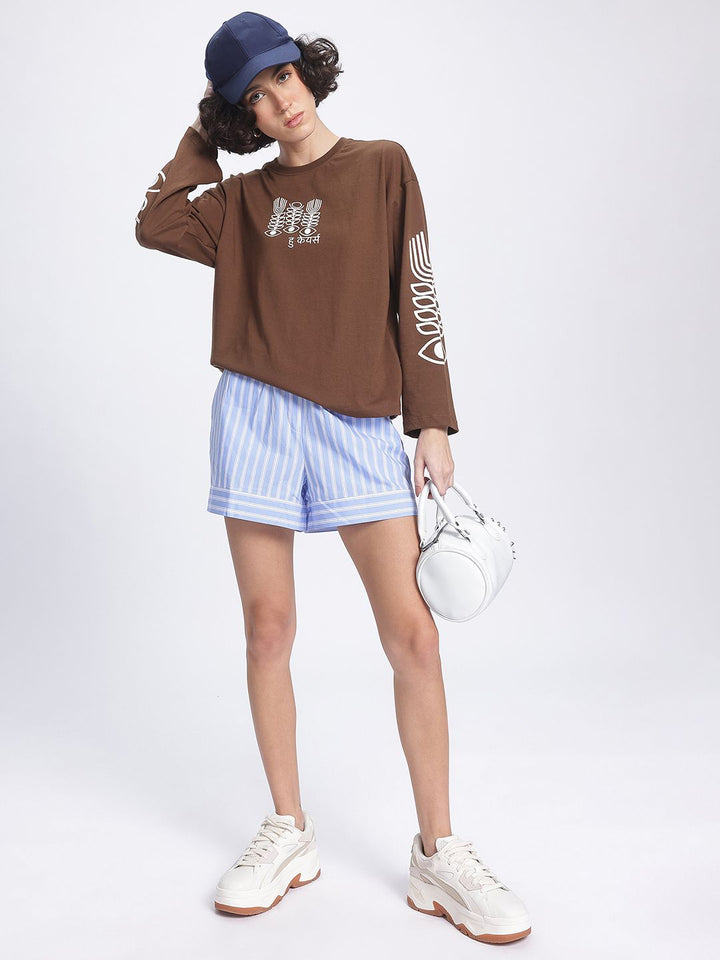 DressBerry Printed Relaxed Fit T-shirt