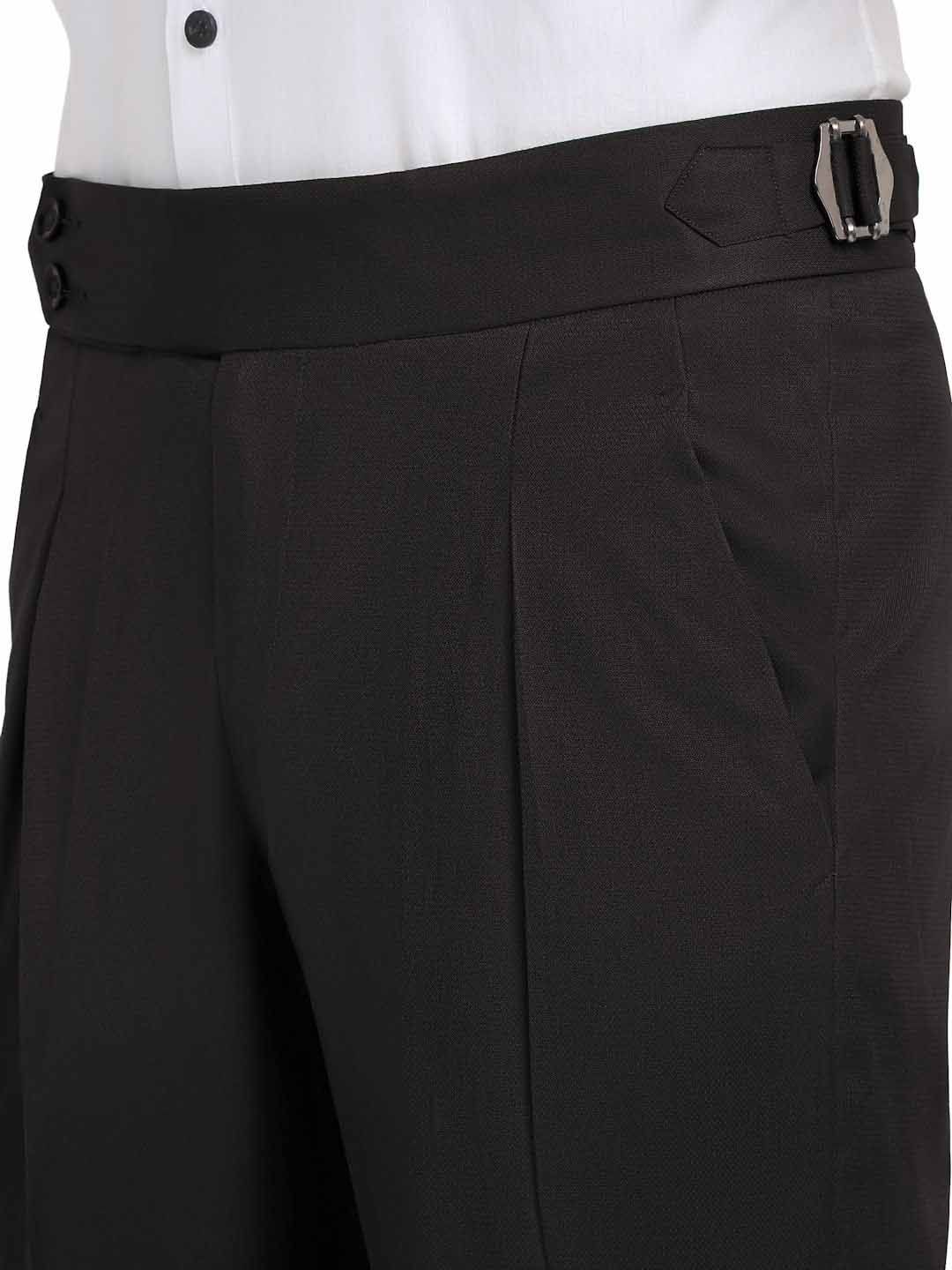 Seluar Gurkha Slim Fit Coklat Gelap KLOTTHE Lelaki