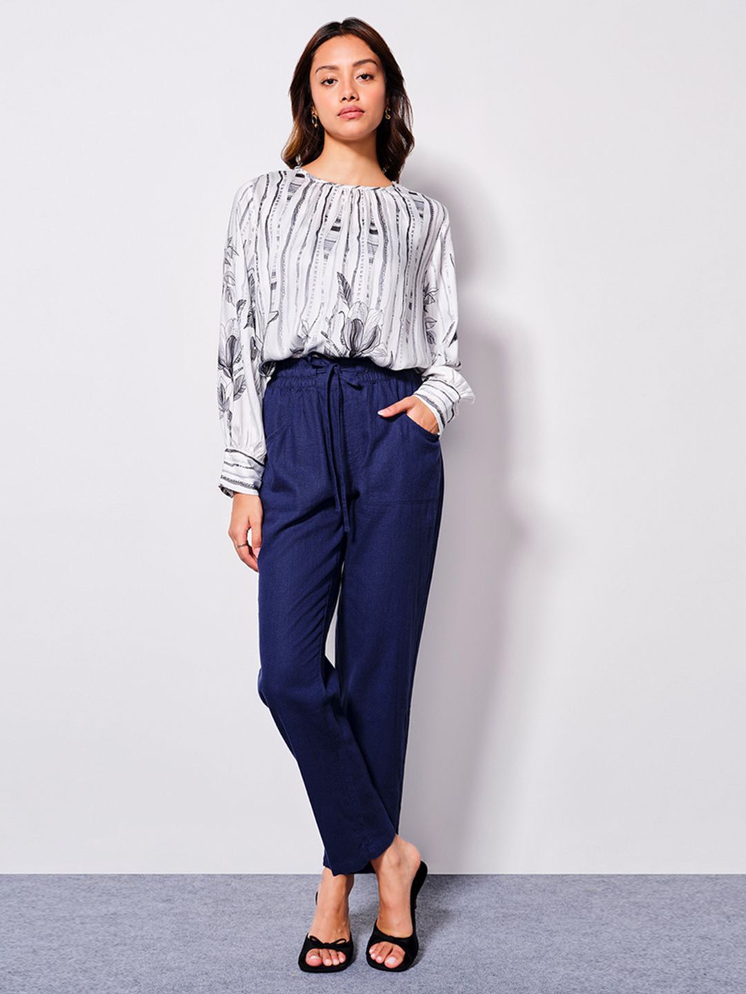 AND Floral Print Top