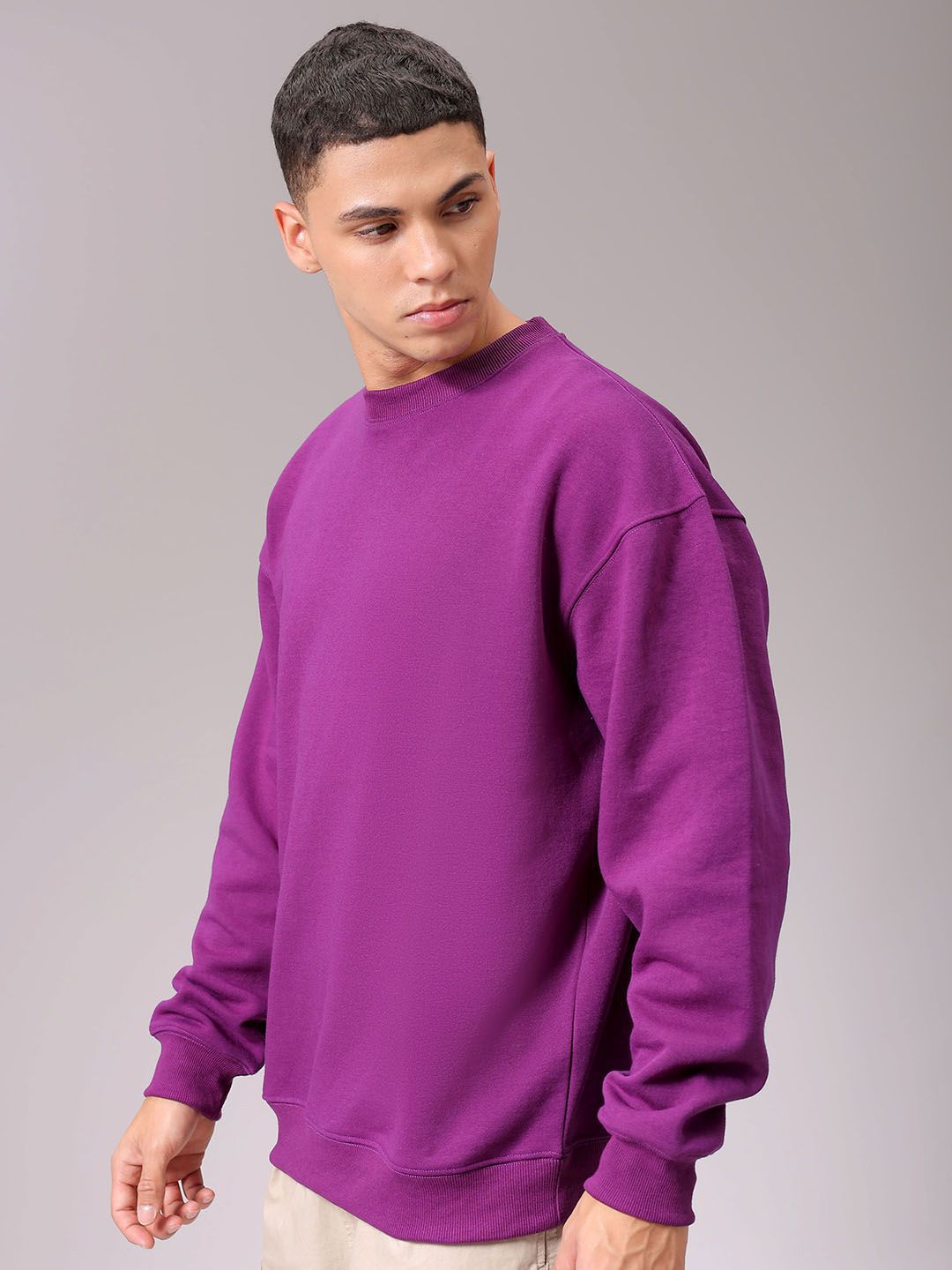 The Indian Garage Co Men Long Sleeves Round Neck Sweatshirt