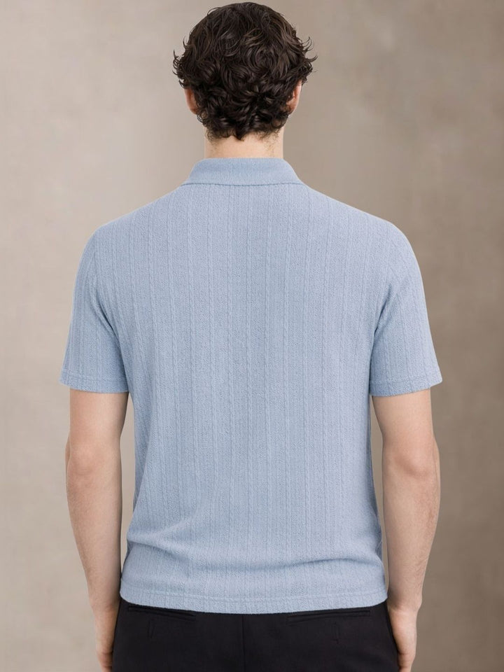 ADRO Men Polo Collar T-shirt