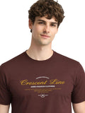 ADRO Men Typography Printed T-shirt