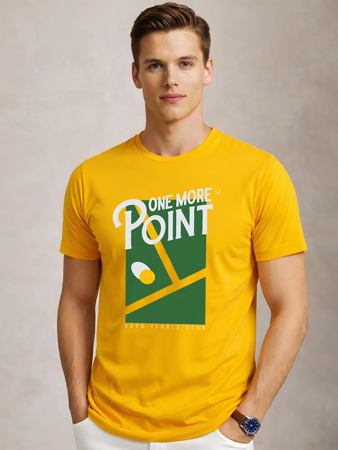 ADRO Men Printed T-shirt