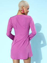 Berrylush Shirt Mini Dress