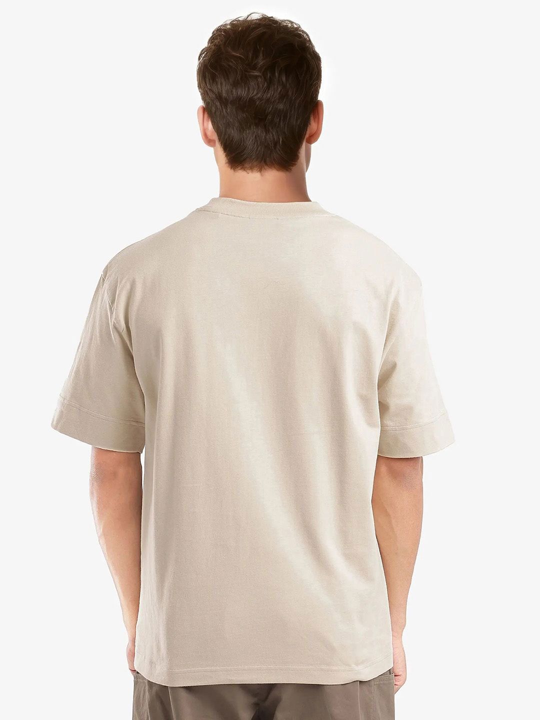 RARE RABBIT HARVE Men Typography Printed Round Neck Cotton Relaxed Fit T-shirt